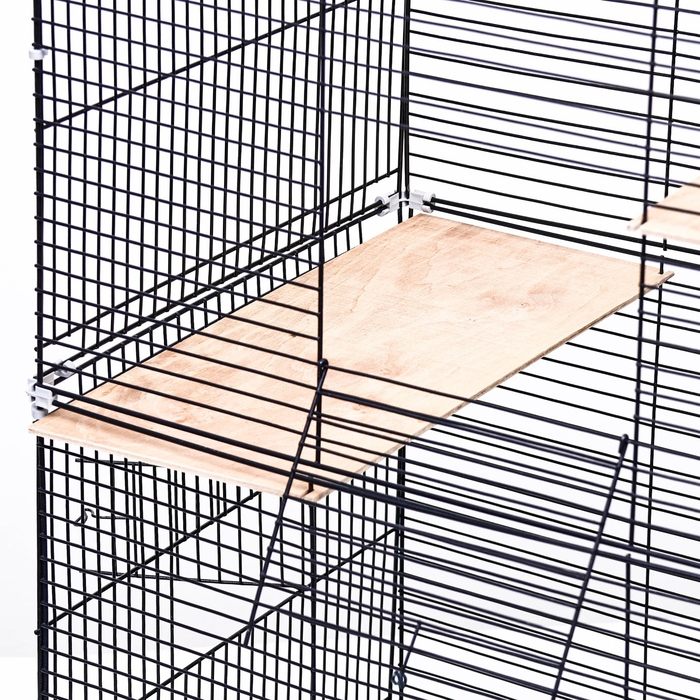 Клетка для шиншиллы Клетка для шиншиллы "Пижон" №10, разборная, 58 х 40 х 88, бирюзовая