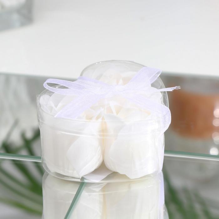 Мыльные розочки, белые, набор 3 шт. Мыльные розочки, белые, набор 3 шт.