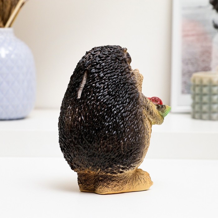 Копилка Копилка "Ежик с ягодами" 16см