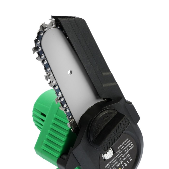 Пила цепная аккумуляторная Zitrek GreenSaw 12 082-1859, 12 В, 1.5 Ач, Li-ion АКБх2 шт, ЗУ Пила цепная аккумуляторная Zitrek GreenSaw 12 082-1859, 12 В, 1.5 Ач, Li-ion АКБх2 шт, ЗУ
