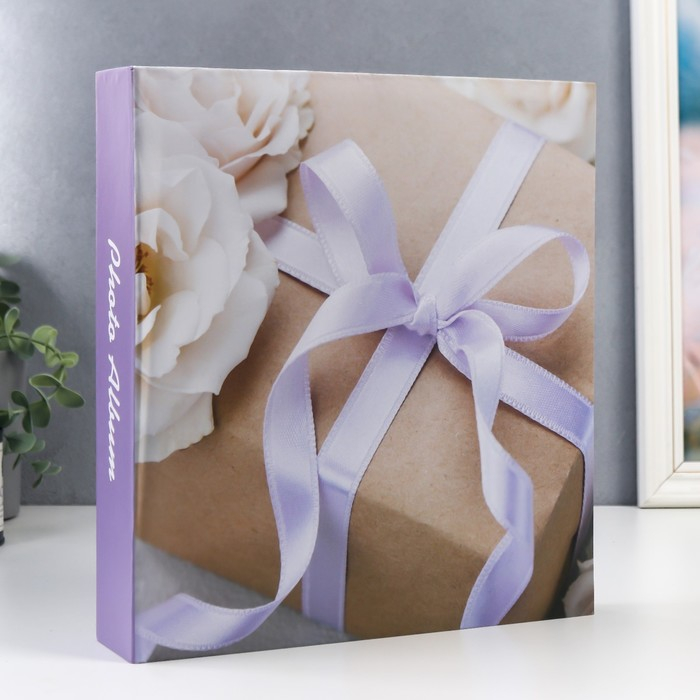 Фотоальбом 50 магнитных листов (100стр) Фотоальбом 50 магнитных листов (100стр) "Подарок" 23х28 см