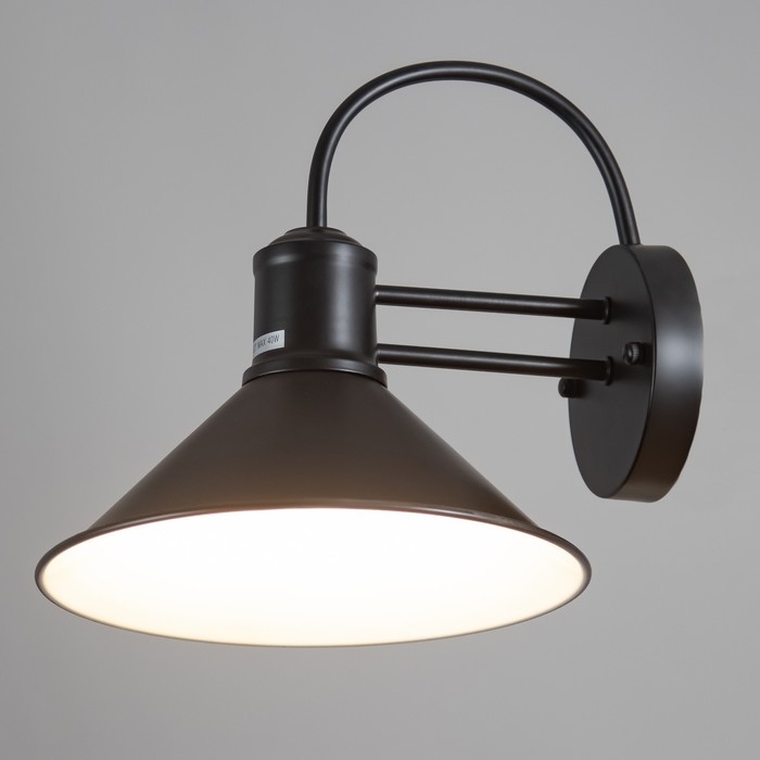 Бра "Бравер" Е27 черный 26х26х30 см