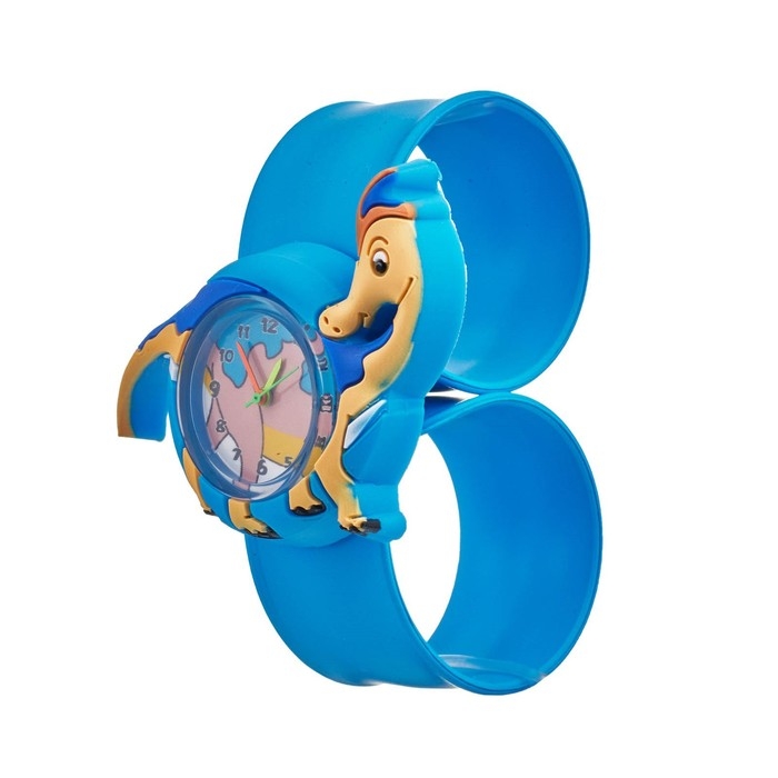 Часы наручные кварцевые детские Часы наручные кварцевые детские "Динозавр", ремешок силикон