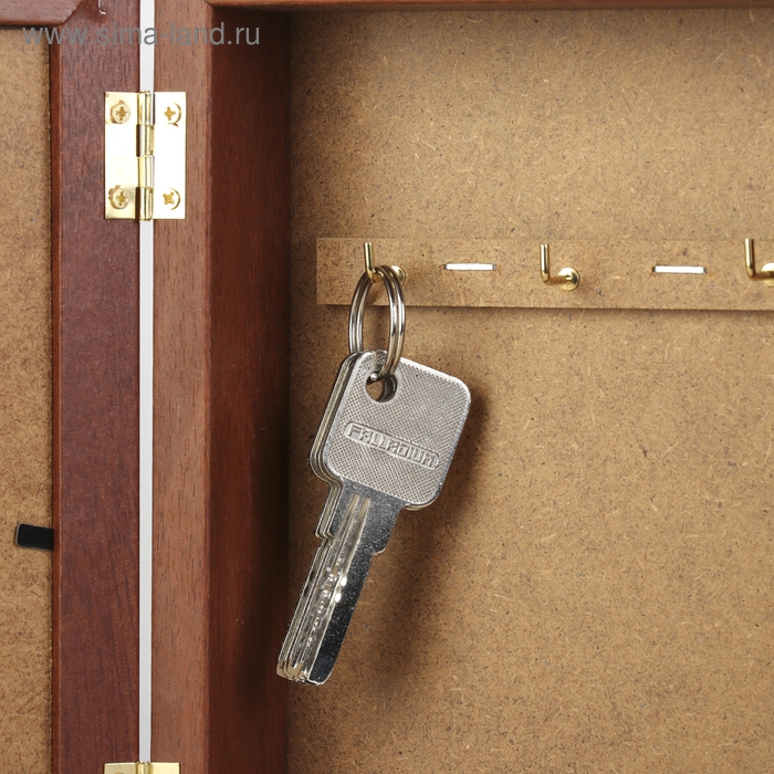 Ключница Ключница "Прогулка по Лиссабону" орех 15х21 см