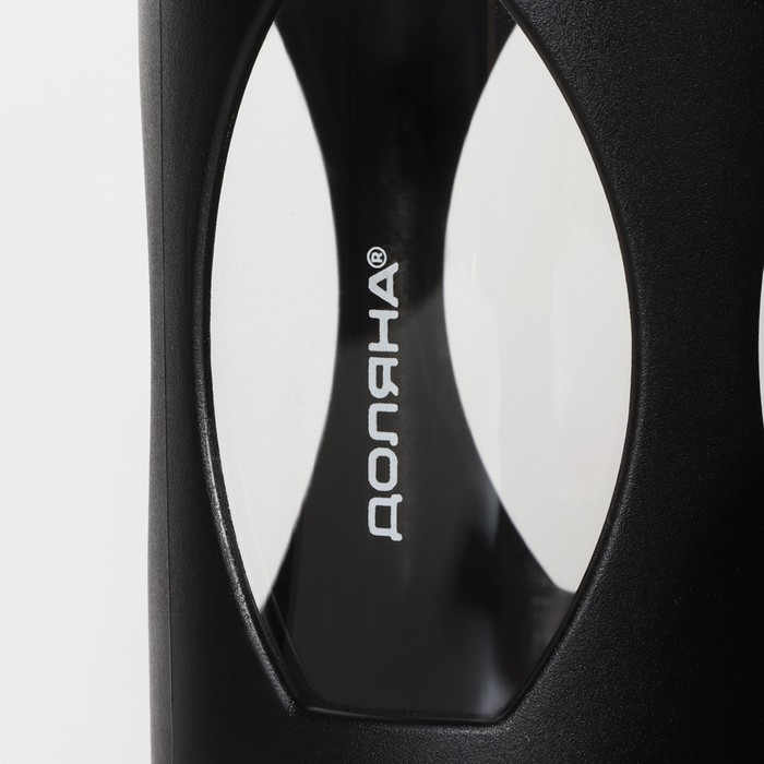 Чайник заварочный френч - пресс Доляна «Оливер», 350 мл, стекло, цвет чёрный Чайник заварочный френч - пресс Доляна «Оливер», 350 мл, стекло, цвет чёрный