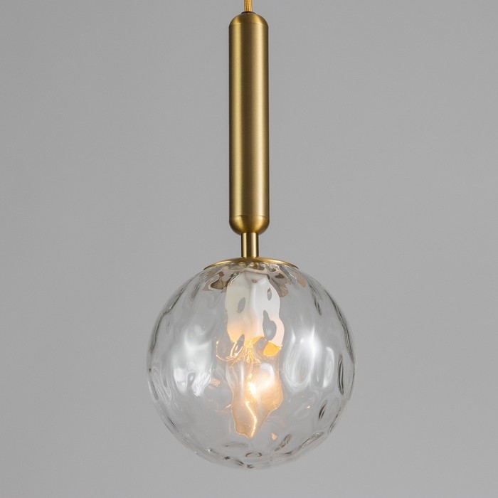 Светильник BayerLux Светильник BayerLux "Джавиер" Е14 40Вт золото-прозрачный 15х15х35-185 см