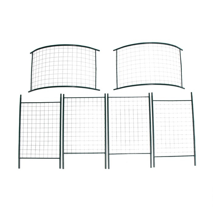 Арка садовая, разборная, 230 × 125 × 50 см, металл, зелёная, «Сетка», Greengo Арка садовая, разборная, 230 × 125 × 50 см, металл, зелёная, «Сетка», Greengo