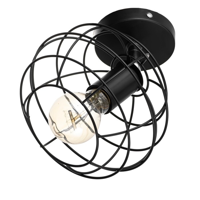 Спот Спот "Нола" Е27 40Вт черный 17х16,5 см
