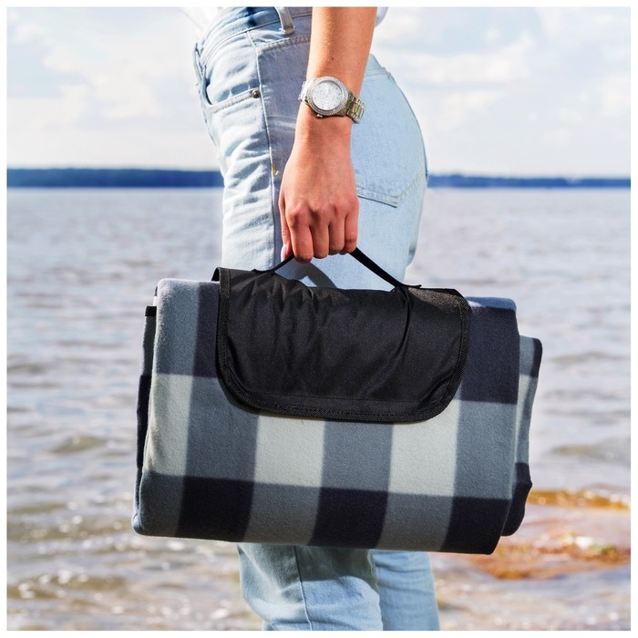 Плед для пикника Maclay, цвет серый Плед для пикника Maclay, цвет серый