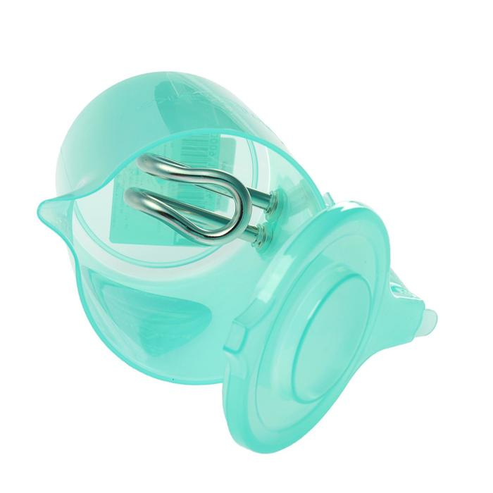 Чайник электрический  Чайник электрический "Капелька", пластик, 0.5 л, 600 Вт, бирюзовый