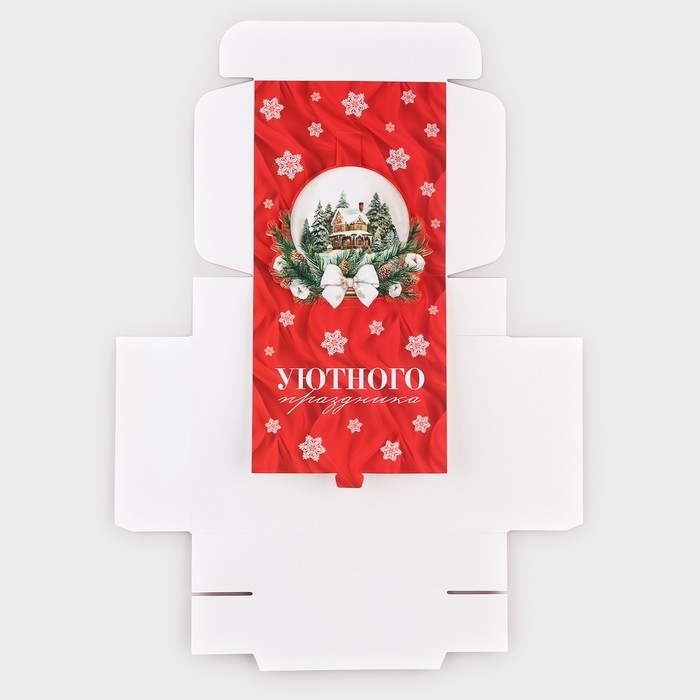 Коробка подарочная новогодняя складная «Роскошные шары», 16.5 × 16,5 × 5 см Коробка подарочная новогодняя складная «Роскошные шары», 16.5 × 16,5 × 5 см