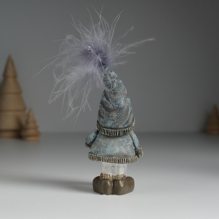 Сувенир полистоун Сувенир полистоун "Дед Мороз в колпаке с сердечком, со звёздочкой" МИКС 4,5х3х11 см