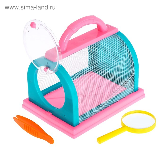 Набор для исследований «Юный биолог», для ловли насекомых, цвета МИКС Набор для исследований «Юный биолог», для ловли насекомых, цвета МИКС