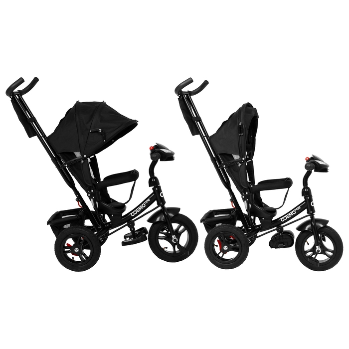 Велосипед трёхколёсный COSMORIDE LX-00ED, цвет чёрный Велосипед трёхколёсный COSMORIDE LX-00ED, цвет чёрный