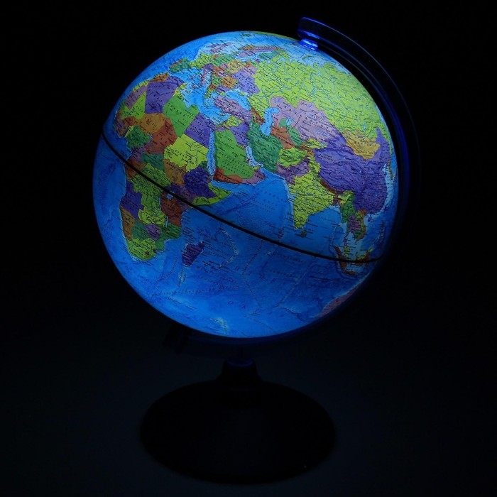 Глобус политический «Классик Евро», диаметр 250 мм, с подсветкой от батареек Глобус политический «Классик Евро», диаметр 250 мм, с подсветкой от батареек