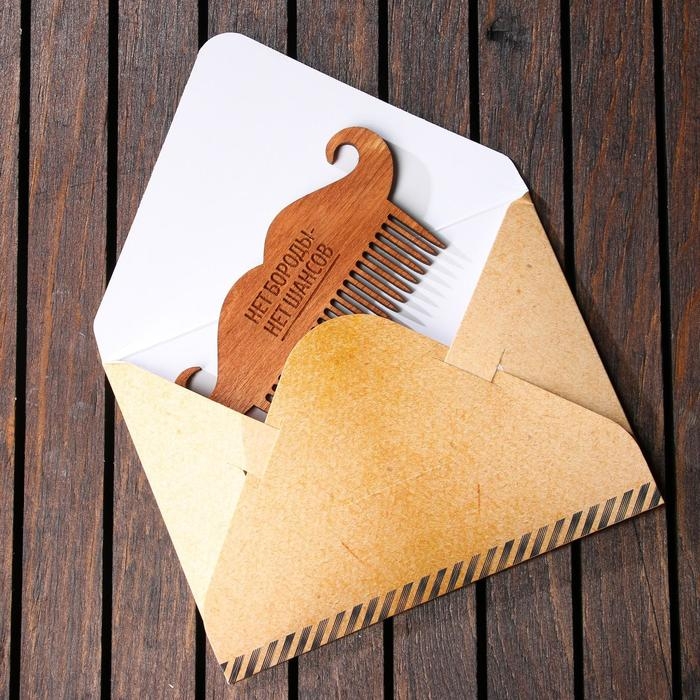 Расческа для бороды «Нет шансов» Расческа для бороды «Нет шансов»