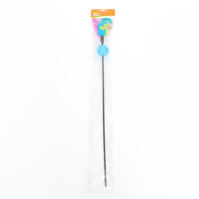 Дразнилка с шариком  Дразнилка с шариком "Какаду", 50 см, микс цветов