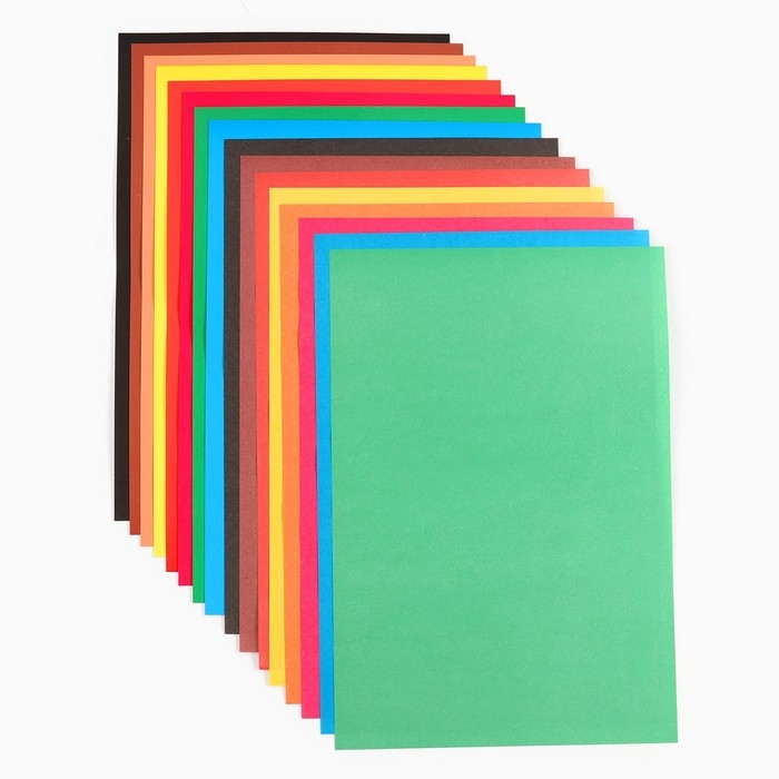 Набор  Набор "Коты Аристократы" А4: 8л цветного одностороннего картона + 8л цветной двусторонней бумаги