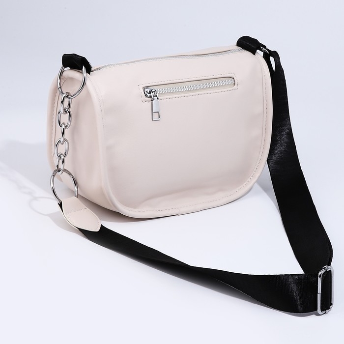 Сумка кросс-боди на молнии, цвет бежевый Сумка кросс-боди на молнии, цвет бежевый