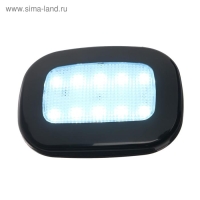 Светильник светодиодный в автомобиль, на магните, 10 LED, черный