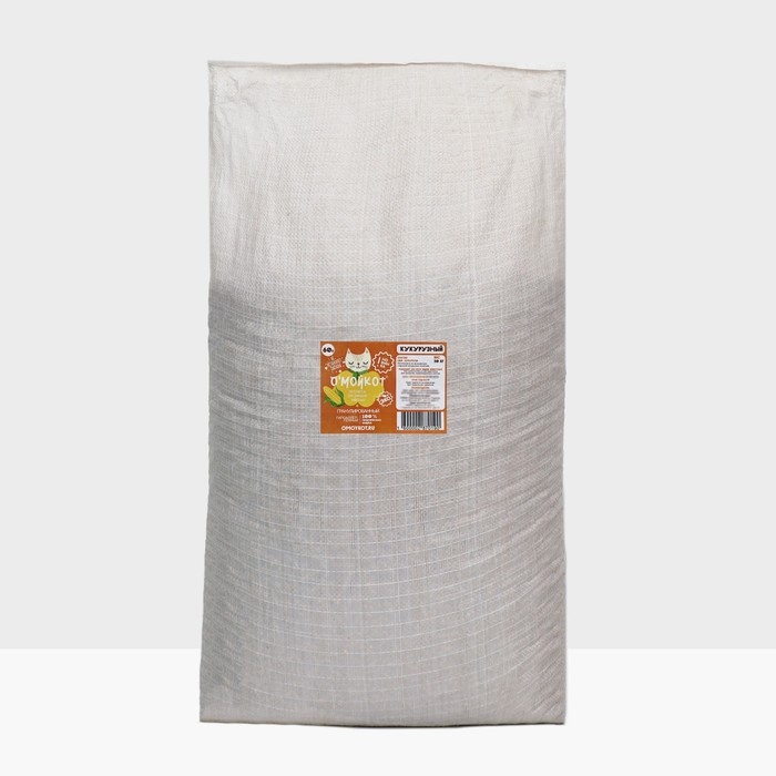 Наполнитель для кошачьего туалета Наполнитель для кошачьего туалета "ОМОЙКОТ" кукурузная гранула 6 мм. 30 кг.