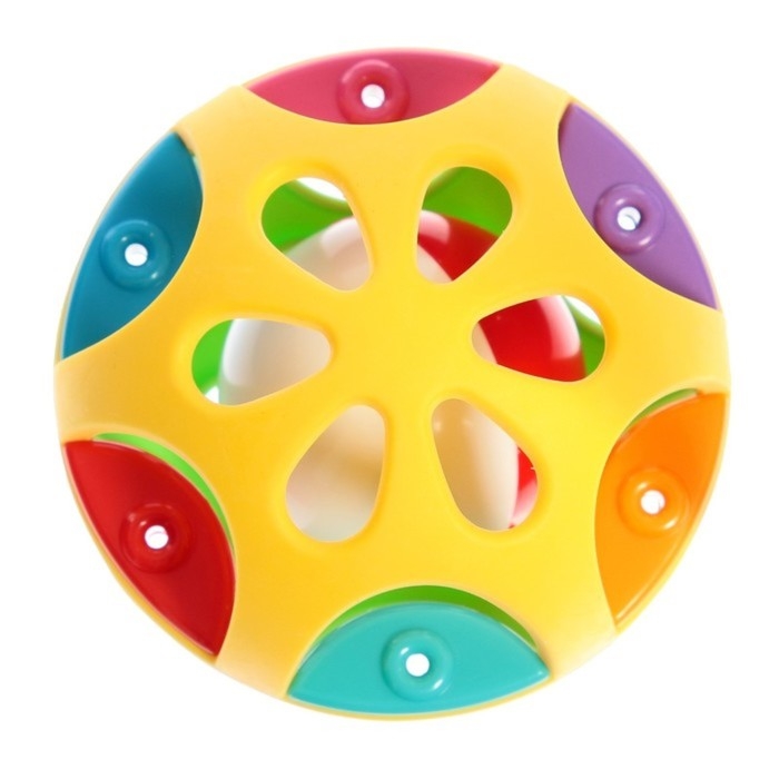 Погремушка-прорезыватель «Шарик», МИКС Погремушка-прорезыватель «Шарик», МИКС