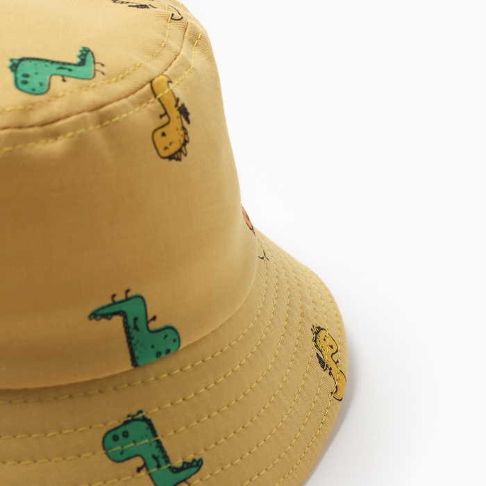 Панама Детская KAFTAN Панама Детская KAFTAN "Дино" р.50 желтый