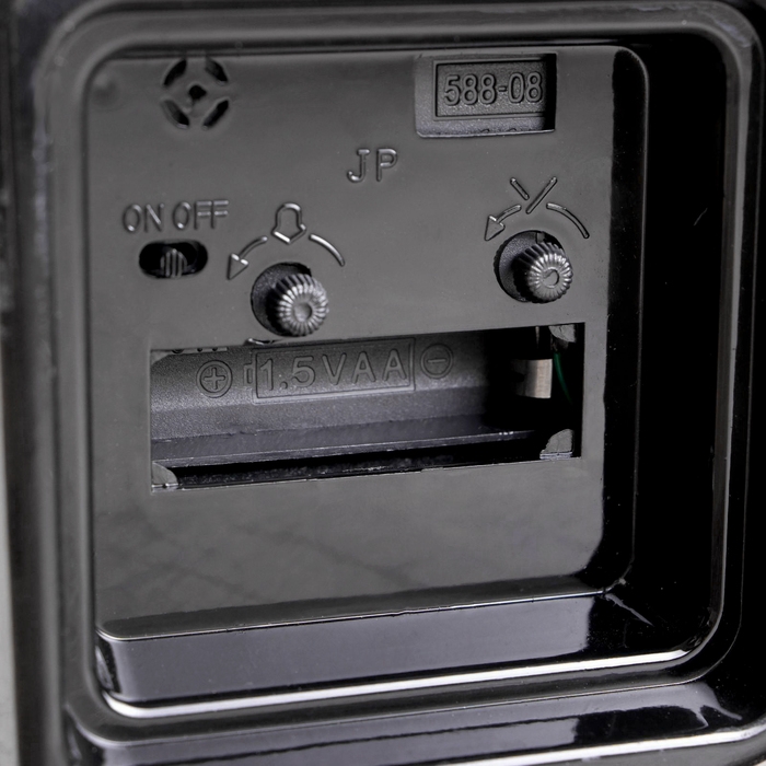 Часы настольные будильник с подсветкой Часы настольные будильник с подсветкой "Линии", 13 х 14 см