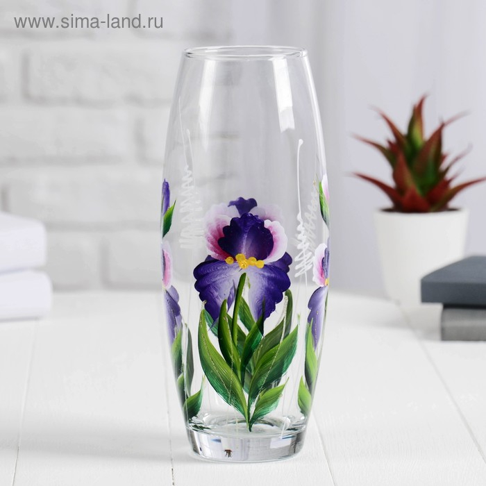 Ваза Ваза "Идеал" овал d-8см, 10,5х26см