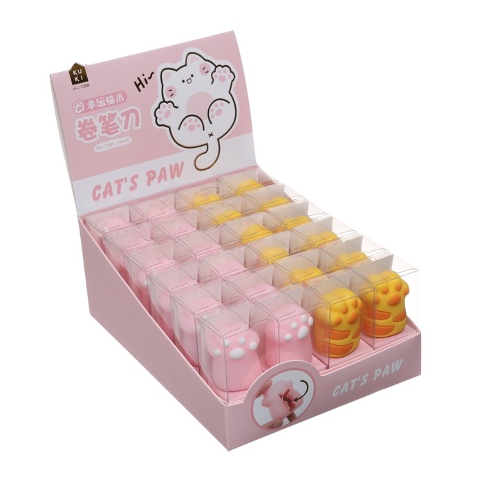 Точилка  Точилка "Кошачья лапка", МИКС