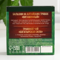 Подарочный набор «Польза Алтая»: сбор трав 20 г., безалкогольный бальзам 100 мл.