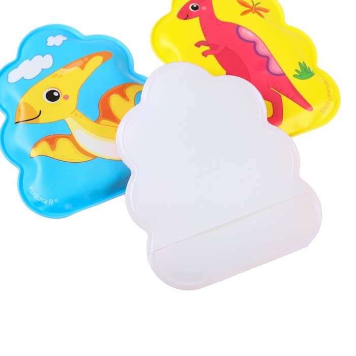 Игрушки для ванны «Удивительный мир динозавров» книжка и пальчиковый театр, Крошка Я Игрушки для ванны «Удивительный мир динозавров» книжка и пальчиковый театр, Крошка Я