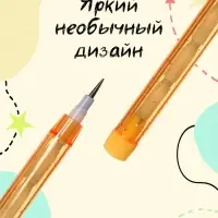 Карандаш секционный &laquo;Флюор&raquo;, НВ, с ластиком, МИКС