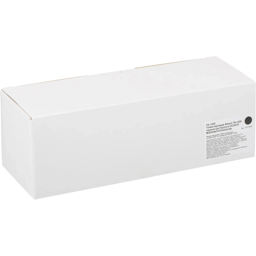 Тонер-картридж Retech TK-1200 чер. для Kyocera ECOSYS M2235/P2335/M2735