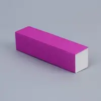 Баф наждачный для ногтей «Нео», четырёхсторонний, 9.5×2.5×2.5 см, МИКС