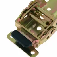 Кронштейн складной ТУНДРА ks001, 70×70 мм, желтый цинк, набор 2 шт.