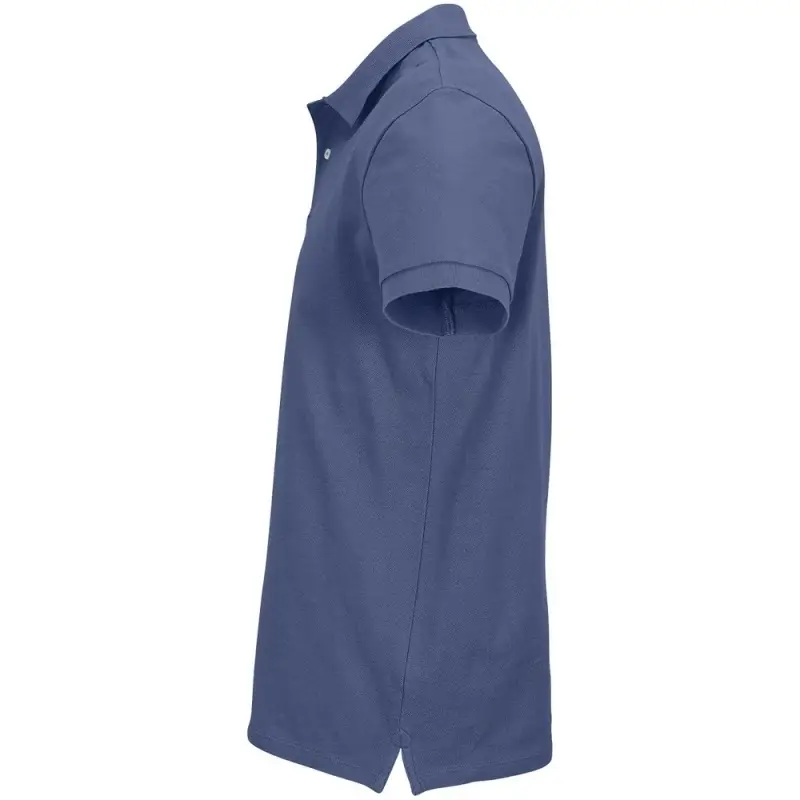 Рубашка поло унисекс Pacific, синяя (джинс), размер S