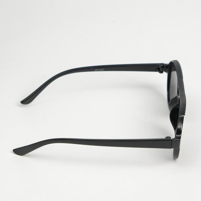 Очки солнцезащитные детские OneSun, uv 400, 13 х 12.2 х 4.2 см, линза 5 х 4 см, чёрные Очки солнцезащитные детские OneSun, uv 400, 13 х 12.2 х 4.2 см, линза 5 х 4 см, чёрные