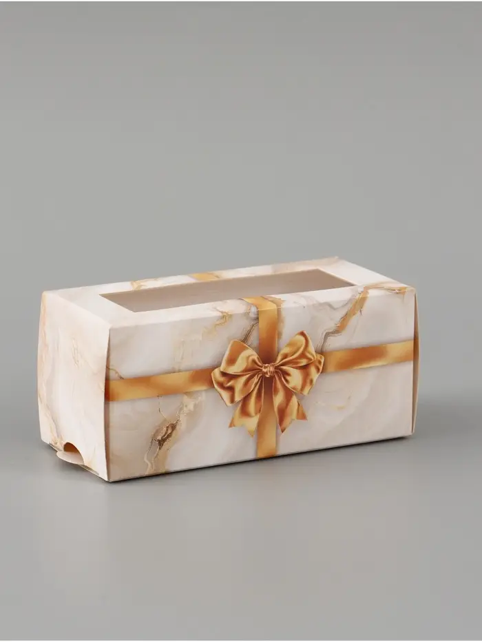 Коробка складная &laquo;Мрамор&raquo;, 12 &times; 5.5 &times; 5.5 см