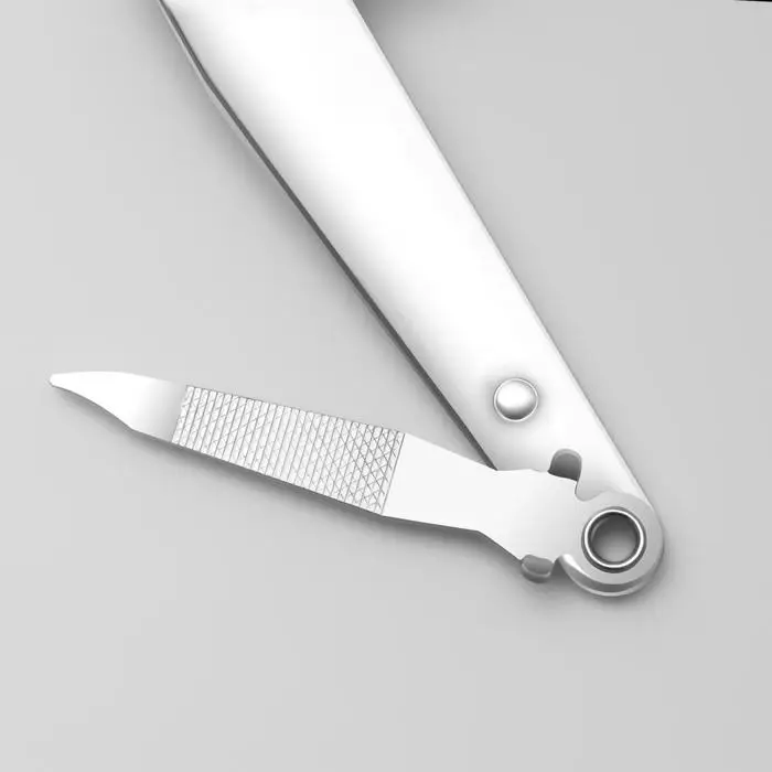 Кусачки книпсер педикюрные, с пилкой, 7.6 см, в коробке