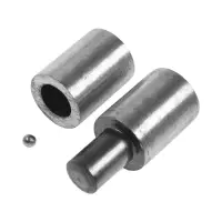 Петля гаражная ТУНДРА с шаром, 44&times;120 мм, набор 4 шт.