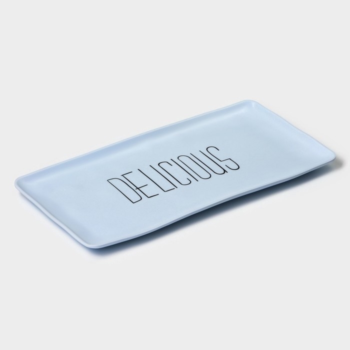 Блюдо «Белый Восток», 36,2×17,8×2 см, цвет белый Блюдо «Белый Восток», 36,2×17,8×2 см, цвет белый