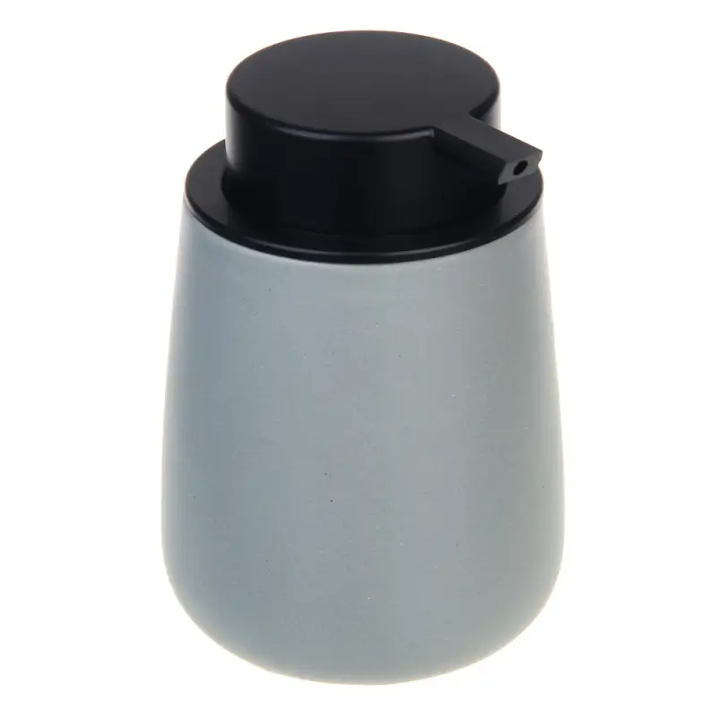 VETTA Дозатор для жидкого мыла, 320 мл, 13x9x9 см, керамика, "Космос", серый