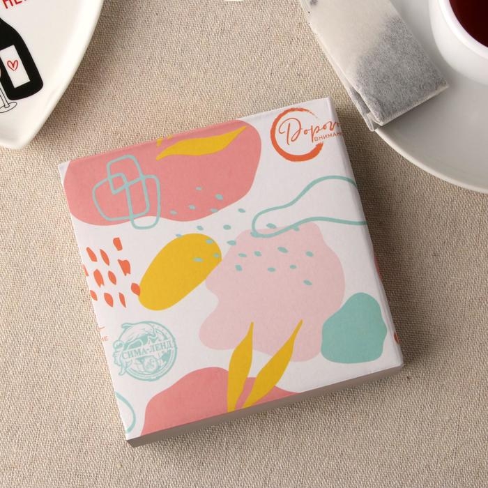 Подставка керамическая «Винишко», 10 х 9 см, цвет белый Подставка керамическая «Винишко», 10 х 9 см, цвет белый