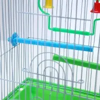 Клетка для птиц Bd-1/1d, 30&times;23&times;39 см, укомплектованная, фасовка 12 шт., зелёная