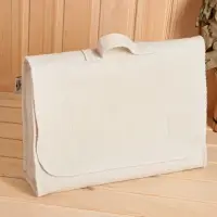 Набор для бани &laquo;Мужской&raquo;, 5 предметов: шапка, коврик, рукавица, тапочки, сумка, шерсть 30%, полиэфир 70%, светлый, &laquo;Добропаровъ&raquo;