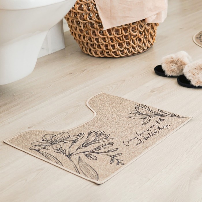 Коврик для ванной Этель Коврик для ванной Этель "Beautiful", 40х45 см