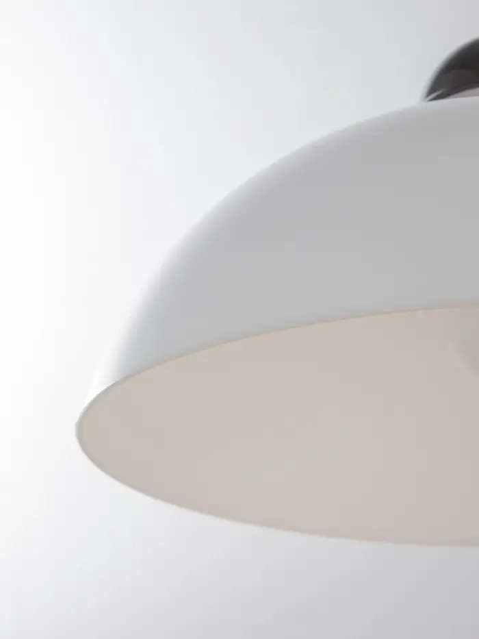 Светильник подвесной "Хоста" 1122/1, 1х15Вт, Е27, белый/черный 29х29х13(74) см