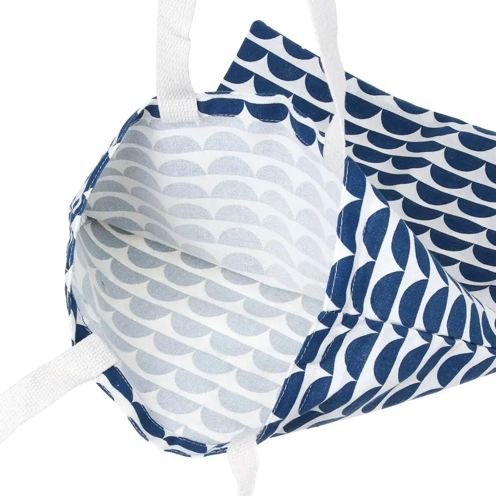 VETTA Сумка-шоппер хозяйственная, 37х41см, до 7кг, 4 дизайна, синий цвет