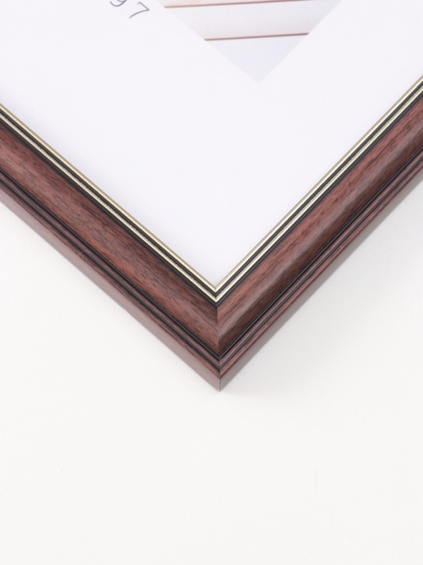 Фоторамка пластик Фоторамка пластик "МИРАМ" 21х29,7 см (A4), коричневый